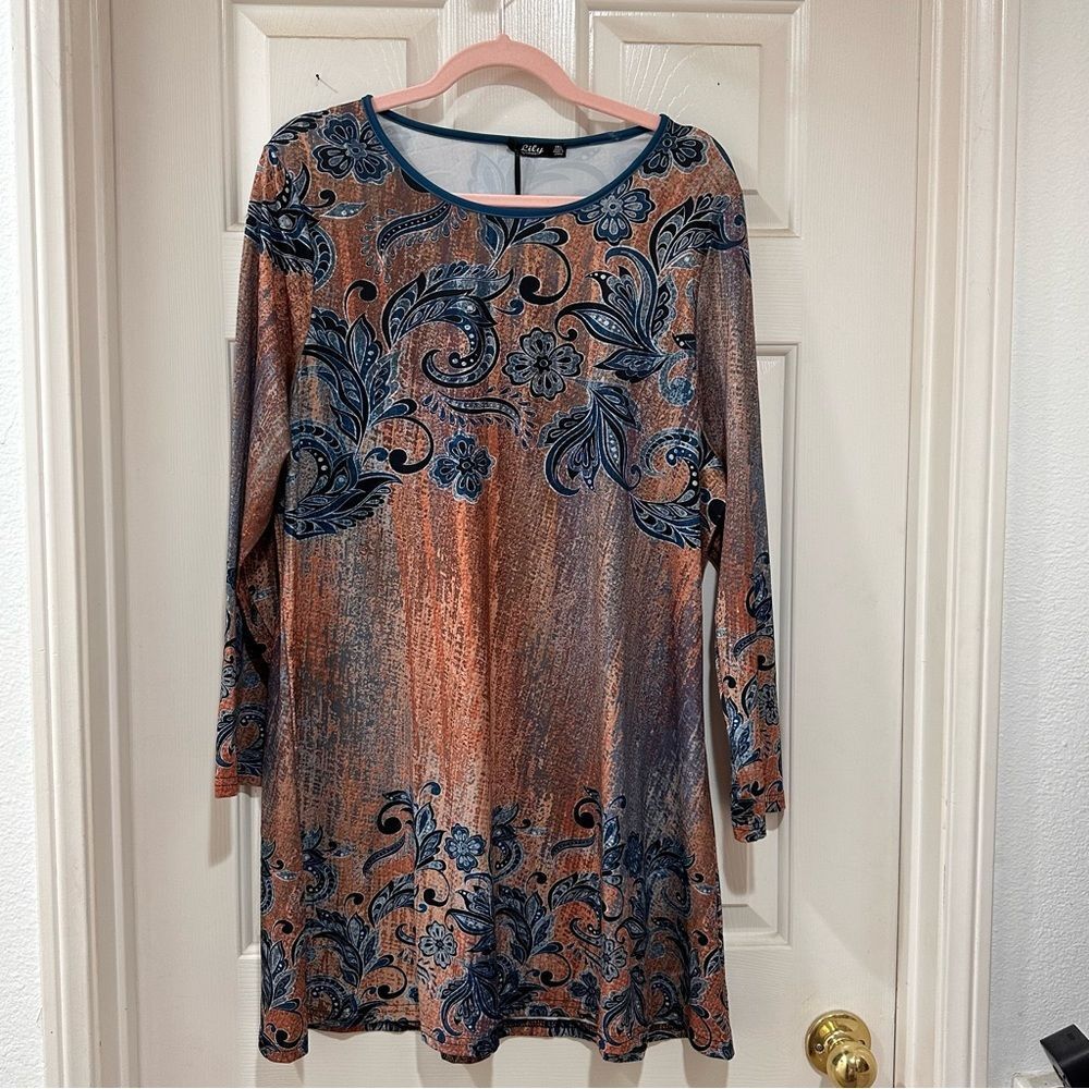 Lily long tunic or dress. NWT